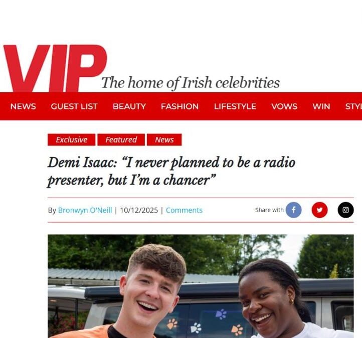 VIP Magazine interview with Demi Isaac about The Big Pet Project