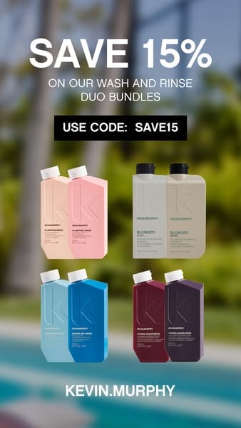 KEVIN.MURPHY Meta ad: Wash and rinse bundles