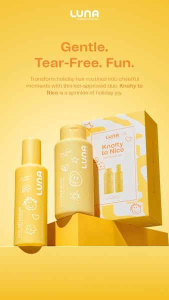 LUNA Professional Haircare Meta ad: Christmas gifting