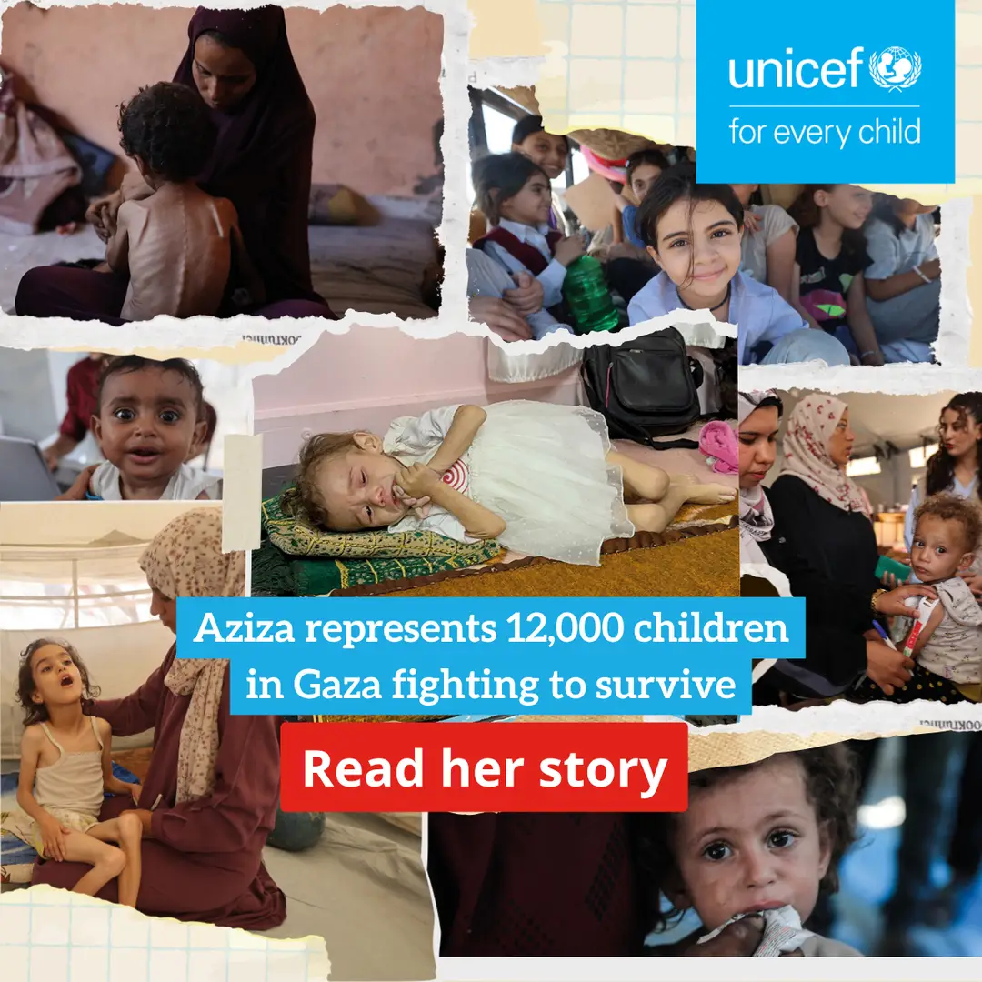 UNICEF Ireland Christmas appeal Meta ad: Aziza’s story